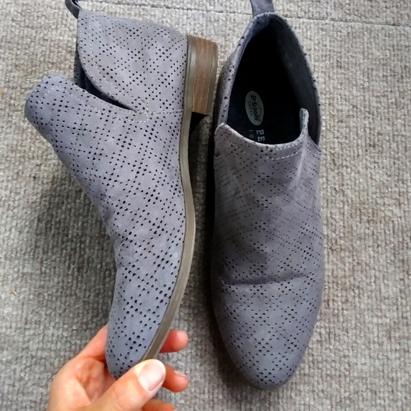 Dr. Scholl's Gray Ankle Booties - Picture 1 of 6